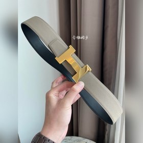 Hermes-CONSTANCE BELT BUCKLE & REVERSIBLE LEATHER STRAo Реме