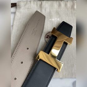 Hermes-CONSTANCE BELT BUCKLE & REVERSIBLE LEATHER STRAo Реме