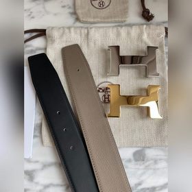Hermes-CONSTANCE BELT BUCKLE & REVERSIBLE LEATHER STRAo Реме