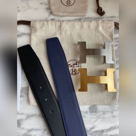 Hermes-CONSTANCE BELT BUCKLE & REVERSIBLE LEATHER STRAo Реме