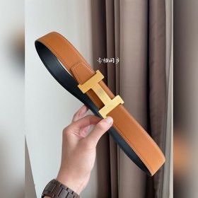 Hermes-CONSTANCE BELT BUCKLE & REVERSIBLE LEATHER STRAo Реме