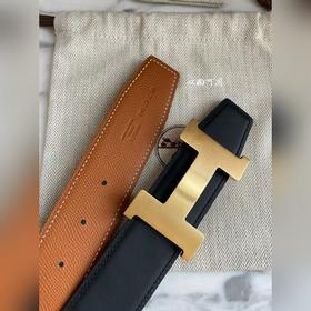 Hermes-CONSTANCE BELT BUCKLE & REVERSIBLE LEATHER STRAo Реме
