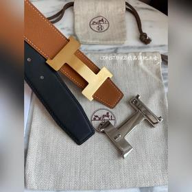 Hermes-CONSTANCE BELT BUCKLE & REVERSIBLE LEATHER STRAo Реме