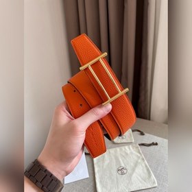 Hermes-RIDER BELT BUCKLE & REVERSIBLE LEATHER STRAo Ремень Им