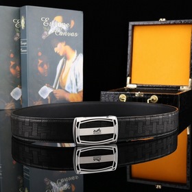 Hermès Роскошный мужской ремень из натуральной кожи Изготовлен из