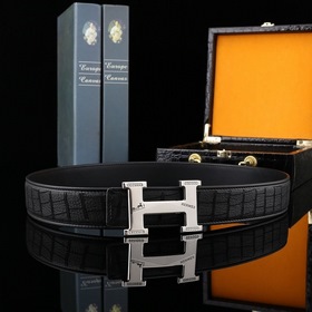 Hermès Роскошный мужской ремень из натуральной кожи Ремень изгото