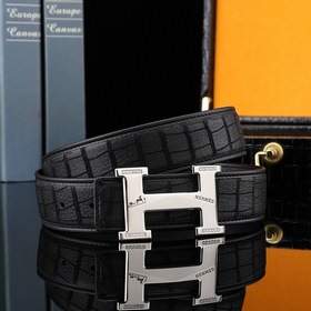 Hermès Роскошный мужской ремень из натуральной кожи Ремень изгото