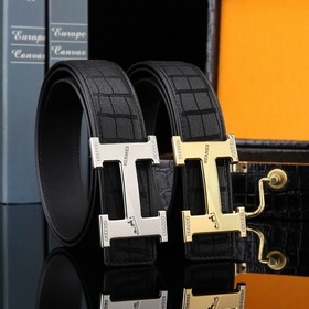 Hermès Роскошный мужской ремень из натуральной кожи Ремень изгото