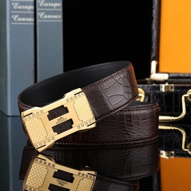 Hermès Роскошный мужской ремень из натуральной кожи Ремень из нат