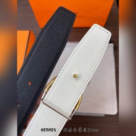 Hermes-32MM ремень, импортный кожаный ремень eosom из телячьей ко