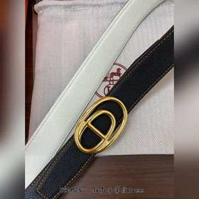 Hermes-32MM ремень, импортный кожаный ремень eosom из телячьей ко