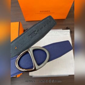 Hermes-32MM ремень, импортный кожаный ремень eosom из телячьей ко