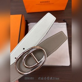 Hermes-32MM ремень, импортный eosom, двусторонняя телячья кожа, в