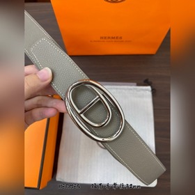Hermes-32MM ремень, импортный eosom, двусторонняя телячья кожа, в