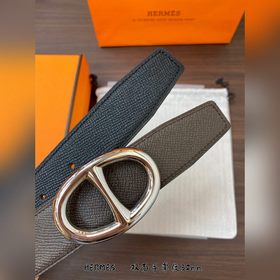 Hermes-32MM ремень, импортный кожаный ремень eosom из телячьей ко