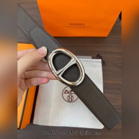 Hermes-32MM ремень, импортный кожаный ремень eosom из телячьей ко