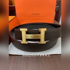 Hermes-H BELT BUCKLE & REVERSIBLE LEATHER STRAo Ремень Импор