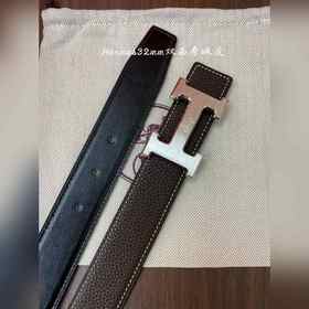 Hermes-H BELT BUCKLE &amp; REVERSIBLE LEATHER STRAo Ремень Импор