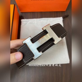Hermes-H BELT BUCKLE & REVERSIBLE LEATHER STRAo Ремень Импор