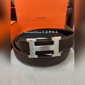 Hermes-H BELT BUCKLE & REVERSIBLE LEATHER STRAo Ремень Импор
