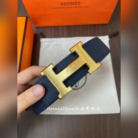 Hermes-H BELT BUCKLE & REVERSIBLE LEATHER STRAo Ремень Импор