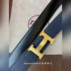 Hermes-H BELT BUCKLE & REVERSIBLE LEATHER STRAo Ремень Импор
