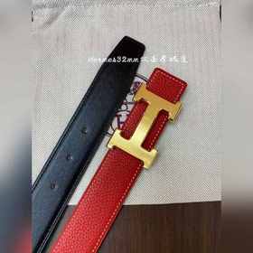 Hermes-H BELT BUCKLE &amp; REVERSIBLE LEATHER STRAo Ремень Импор