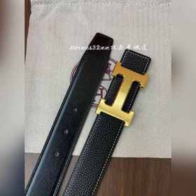 Hermes-H BELT BUCKLE &amp; REVERSIBLE LEATHER STRAo Ремень Импор