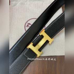 Hermes-H BELT BUCKLE & REVERSIBLE LEATHER STRAo Ремень Импор