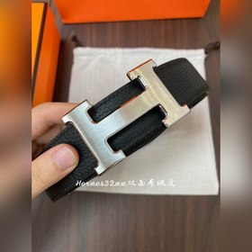 Hermes-H BELT BUCKLE & REVERSIBLE LEATHER STRAo Ремень Импор
