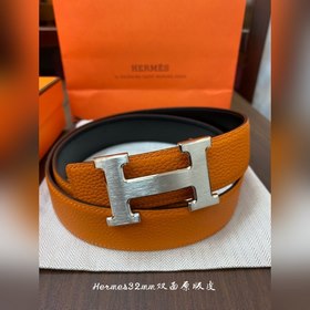 Hermes-H BELT BUCKLE & REVERSIBLE LEATHER STRAo Ремень Импор