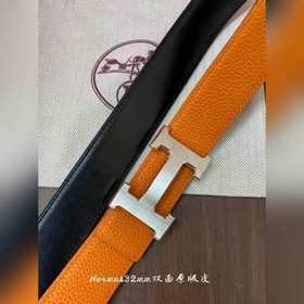 Hermes-H BELT BUCKLE & REVERSIBLE LEATHER STRAo Ремень Импор