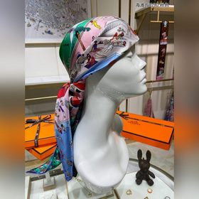 HERMES Пляжный платок 90% шелк 100% шелк с косой текстурой Нова