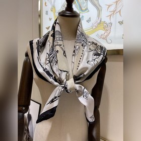 HERMES Высококачественный шелковый платок с узором 100% шелк тут