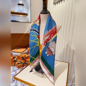 Новый шелковый платок Hermes из высококачественного шелка с диаго