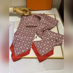 HERMES Логотип H виде большой ленты 100% шелк с косой текстурой