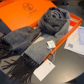 HERMES Двусторонняя шерстяная накидка для деловых мужчин и женщин