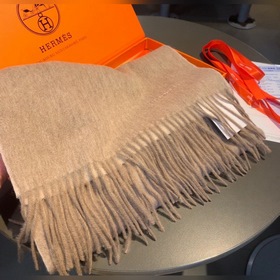 HERMES Двусторонняя шерстяная накидка для деловых мужчин и женщин