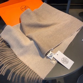 HERMES Двусторонняя шерстяная накидка для деловых мужчин и женщин