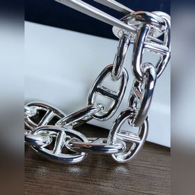 HERMES Браслет в стиле хэви-метал Материал： белая медь с гальван