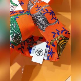 Hermès Twilly шарф с мотивом стремени &nbsp;100% шелк с двойн