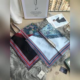 Hermès - Классическая коллекция из шелка, «Степной седло», 100% ш