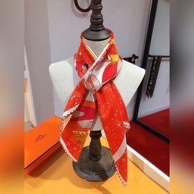Hermès Space Derby 90 см шелковый платок  100% шелк с косой текс