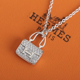 Hermes Amulettes Сумка-кошелек с цепочкой Простой дизайн, без ли