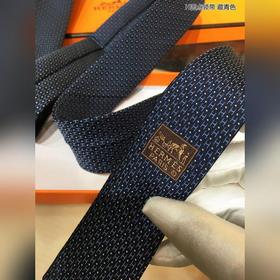 Галстук HERMES H с точками 100% шелк высшего качества, изготовле