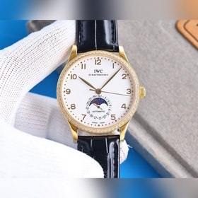 IWC Серия Moonphase Мужские часы С точным швейцарским механизмом