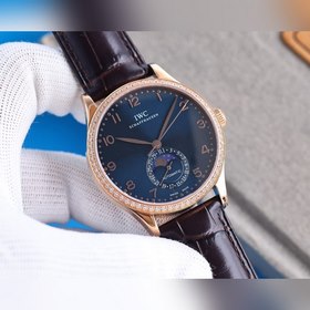 IWC Серия Moonphase Мужские часы С точным швейцарским механизмом