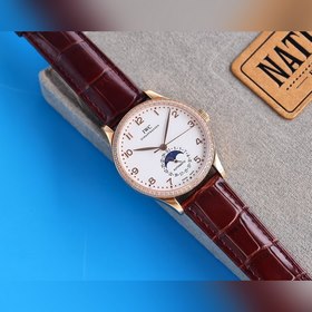 IWC Серия Moonphase Мужские часы С точным швейцарским механизмом
