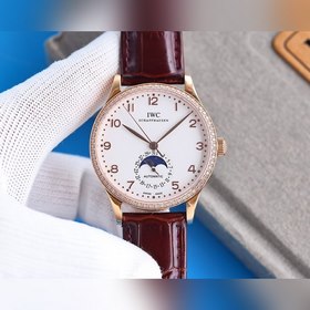 IWC Серия Moonphase Мужские часы С точным швейцарским механизмом