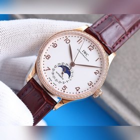 IWC Серия Moonphase Мужские часы С точным швейцарским механизмом